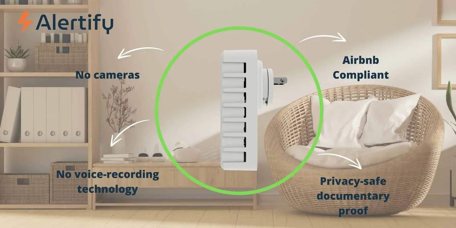 Airbnbs neue Richtlinie zu Lärmmonitoren und Sicherheitskameras