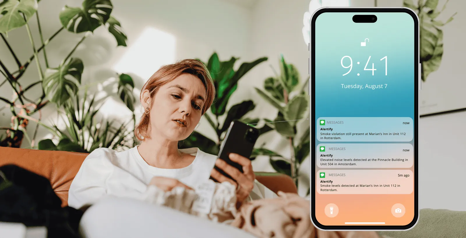 Ferienunterkunft schützen mit den richtigen Tools: Hospitable und Alertify
